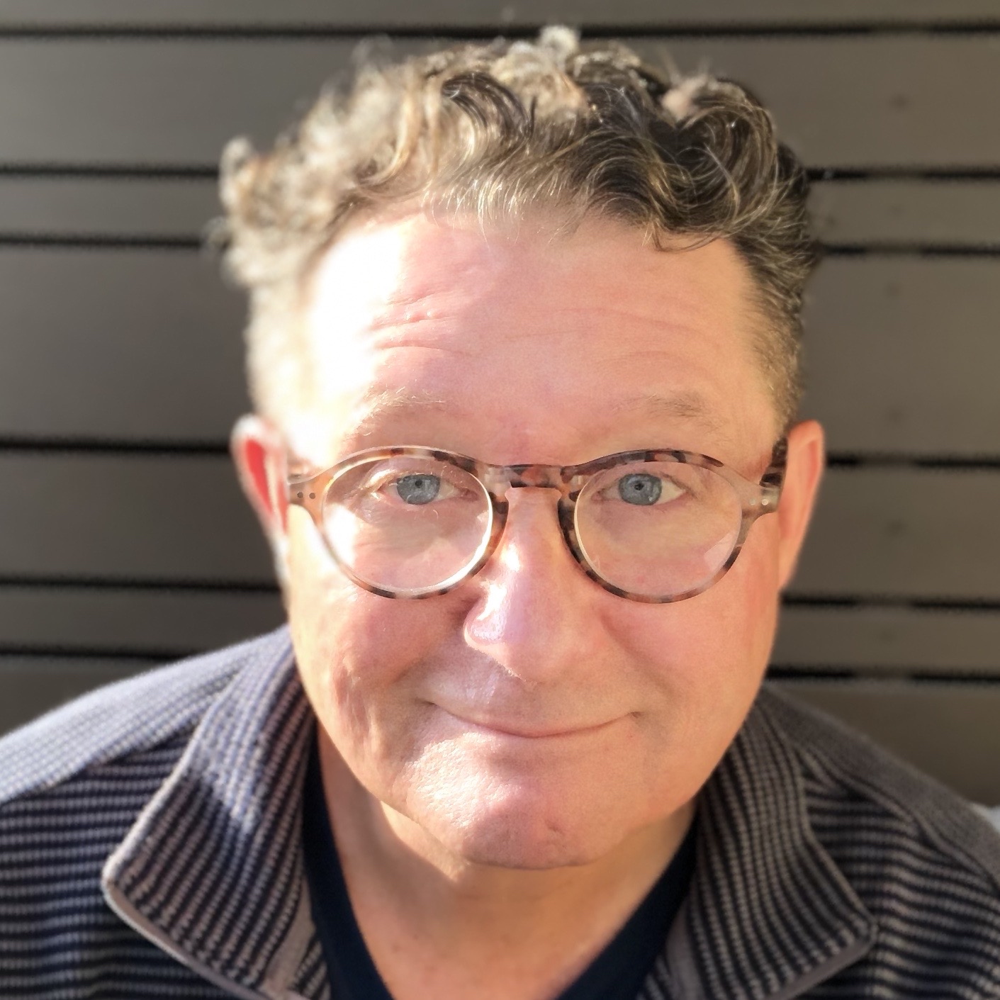 The face of Clarence Burbridge